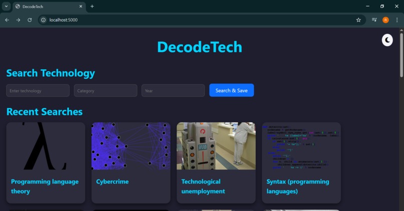DecodeTech – screenshot 3