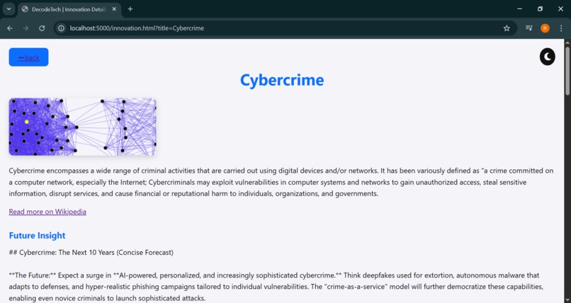 DecodeTech – screenshot 4