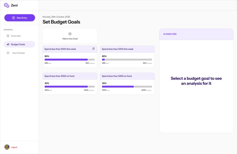 Zeni – screenshot 2
