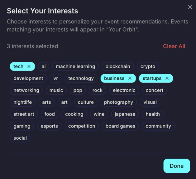 orbit – screenshot 3