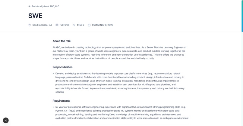 betterATS – screenshot 6