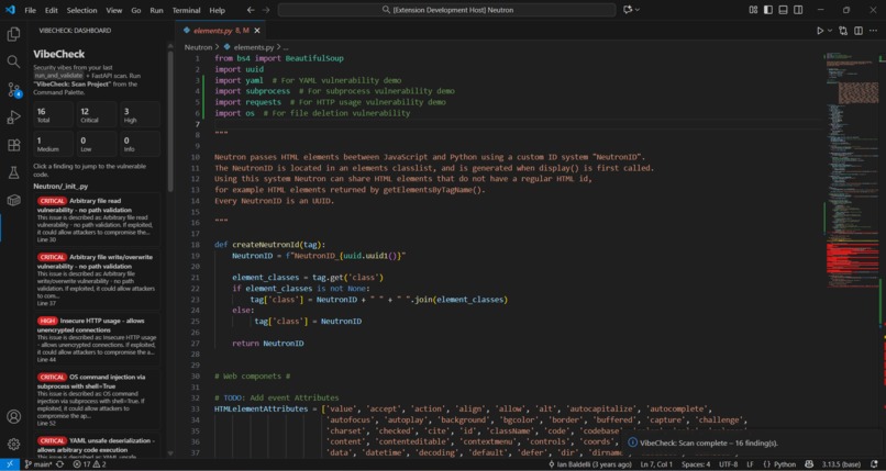 VibeCheck – screenshot 1