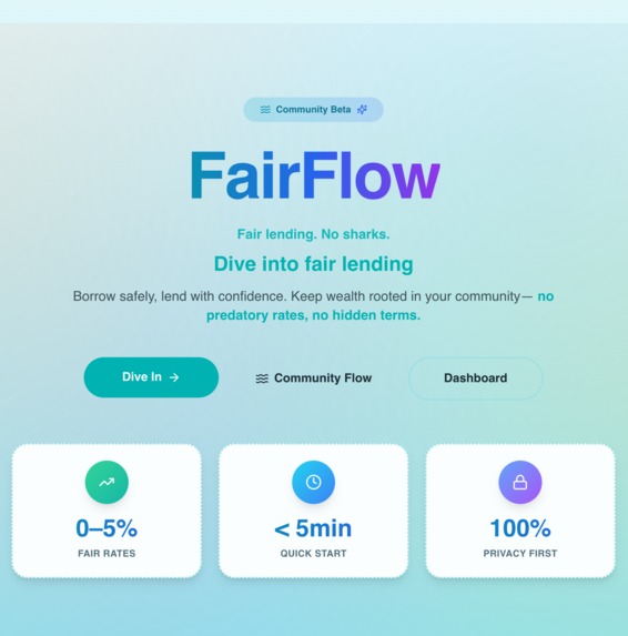 FairFlow – screenshot 1