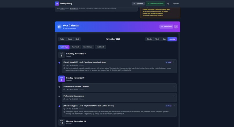 SteadyStudy – screenshot 4