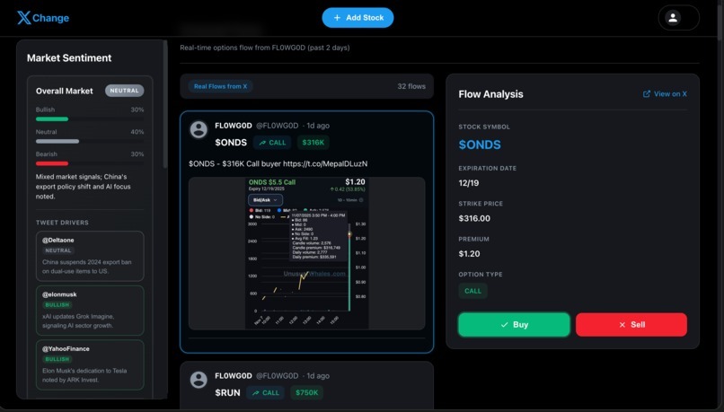 XChange - Where Market Chatter Becomes Market Insight – screenshot 8