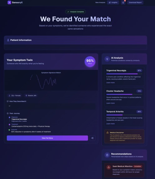 SensoryX – screenshot 2