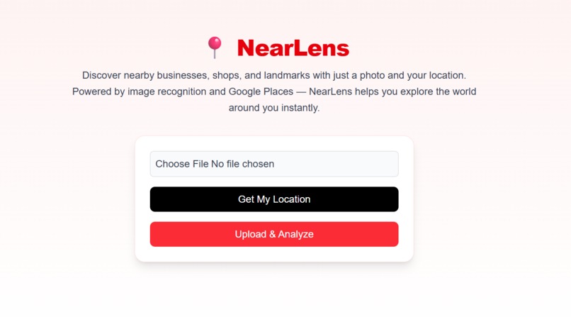 NearLens – screenshot 1