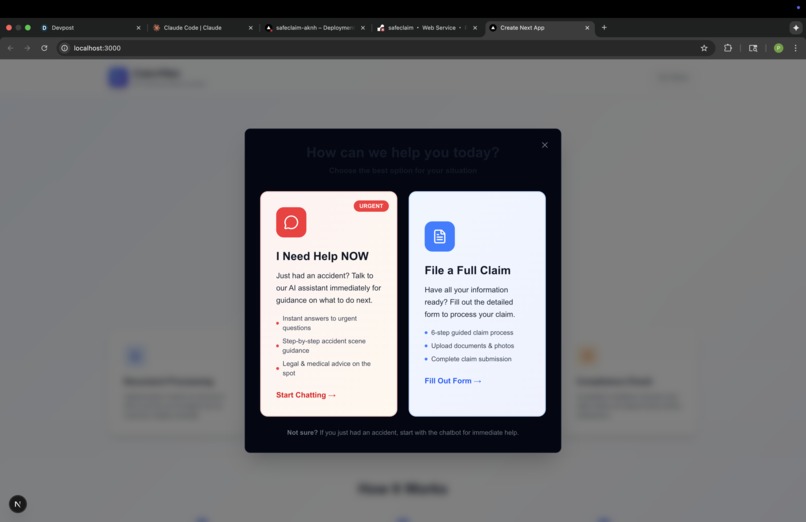 SafeClaim – screenshot 2