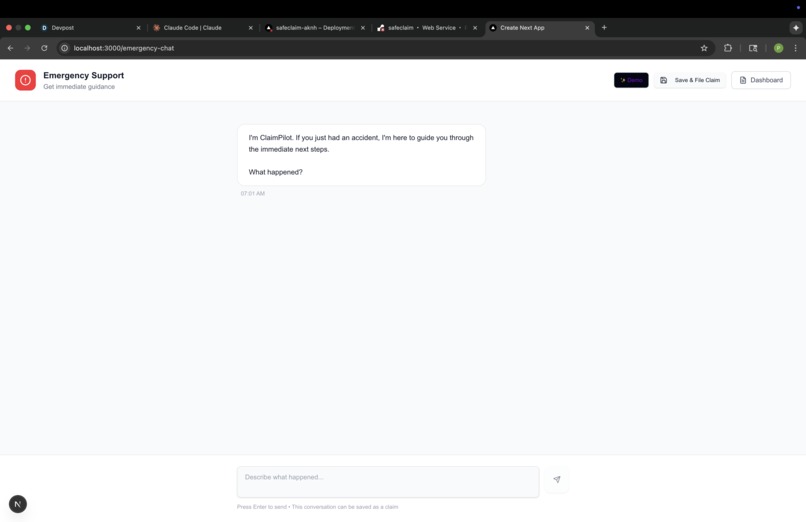SafeClaim – screenshot 3