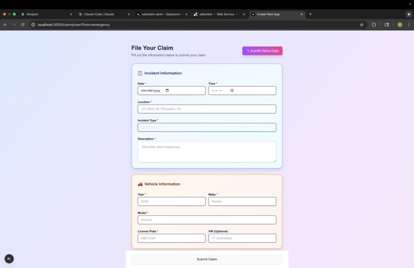 SafeClaim – screenshot 5