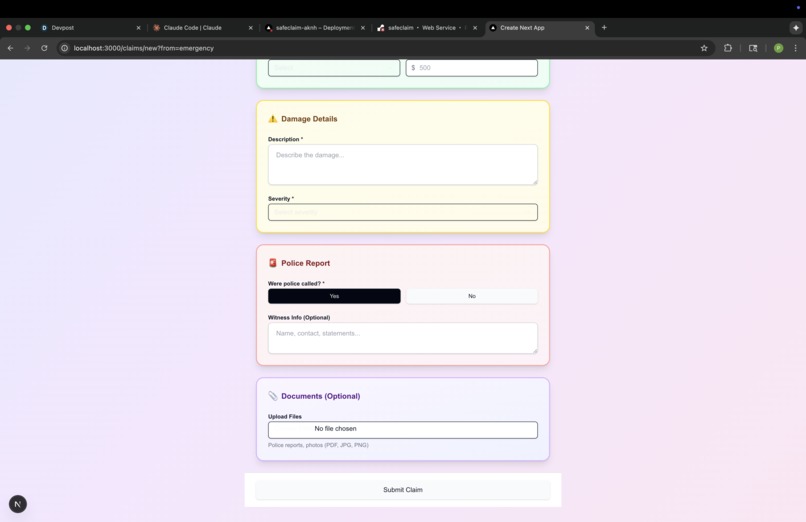 SafeClaim – screenshot 7