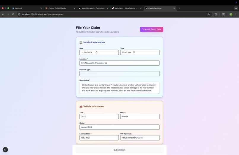 SafeClaim – screenshot 8