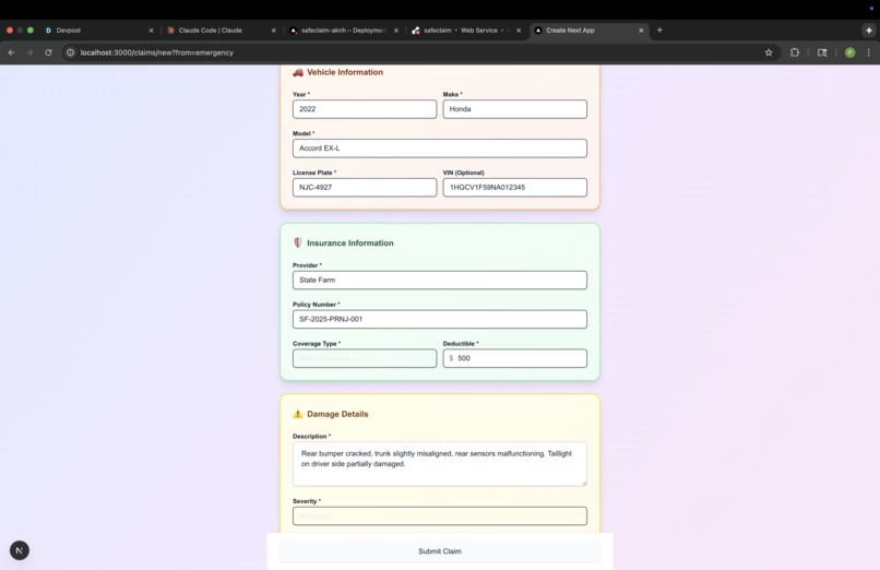 SafeClaim – screenshot 9