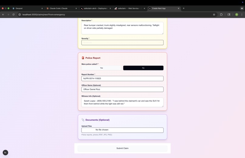 SafeClaim – screenshot 10
