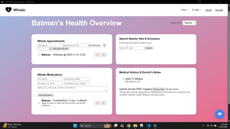 Whiskr – screenshot 4