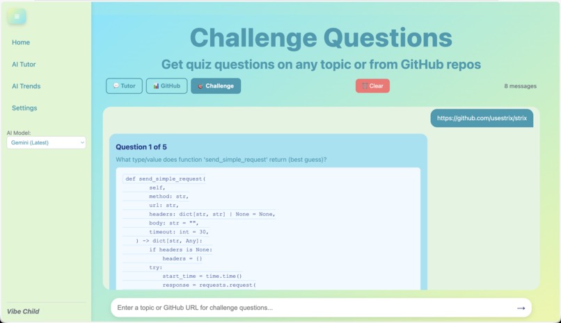 VibeChild.tech – screenshot 1
