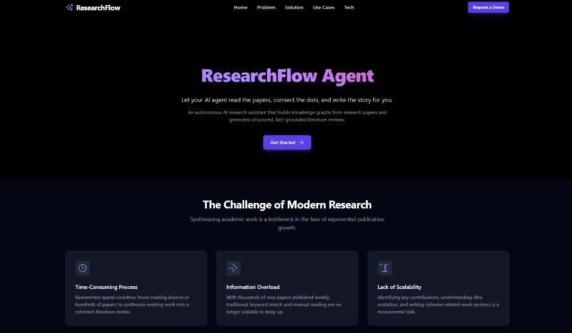 Research Flow Agent – screenshot 2