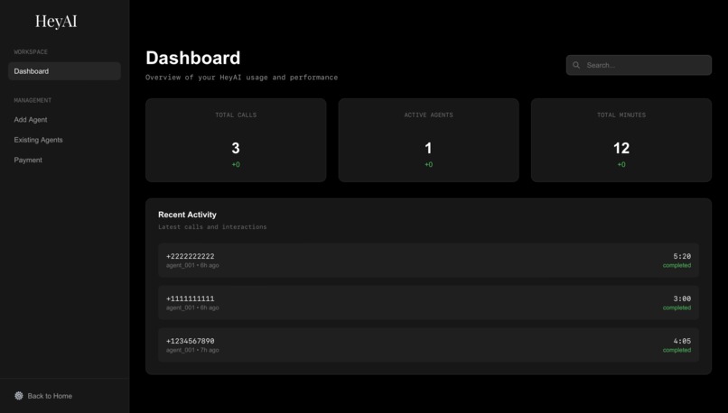 HeyAI – screenshot 2