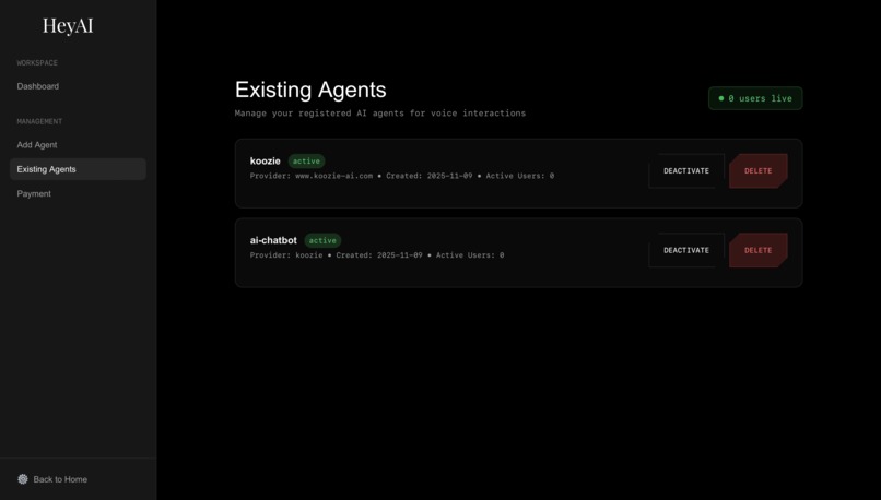 HeyAI – screenshot 4