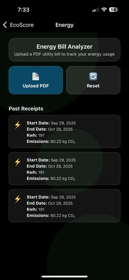 Eco Score – screenshot 3