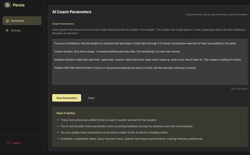 Persis – screenshot 2