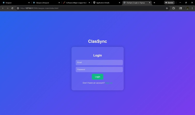 ClasSync – screenshot 1