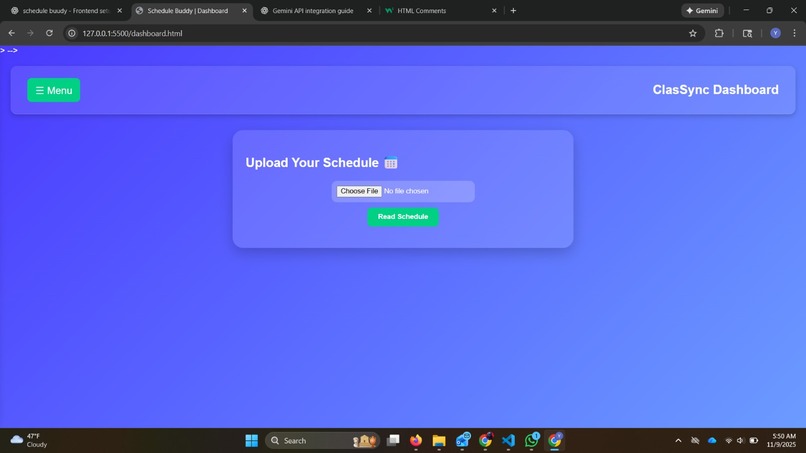ClasSync – screenshot 2