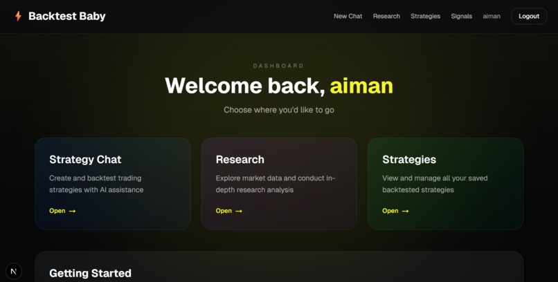 Backtest Baby – screenshot 5