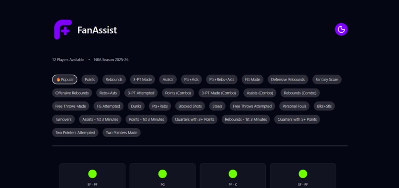 FanAssist – screenshot 2