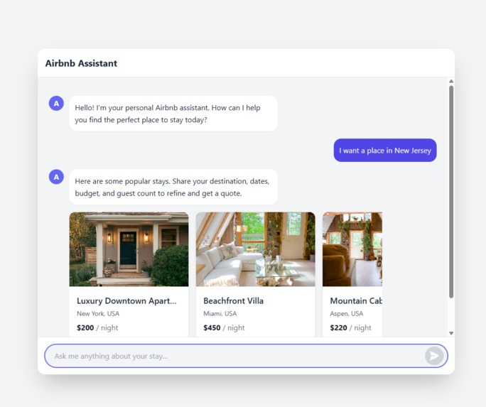 Ai-bnb – screenshot 1