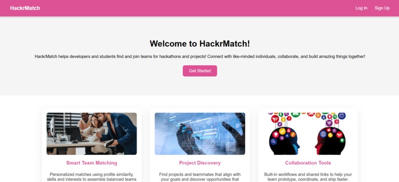 HackrMatch – screenshot 1