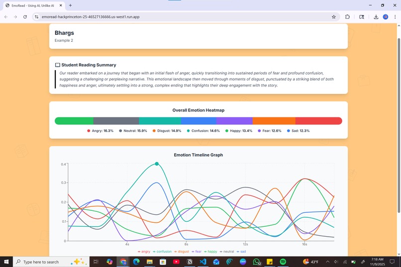 EmoRead  – screenshot 2