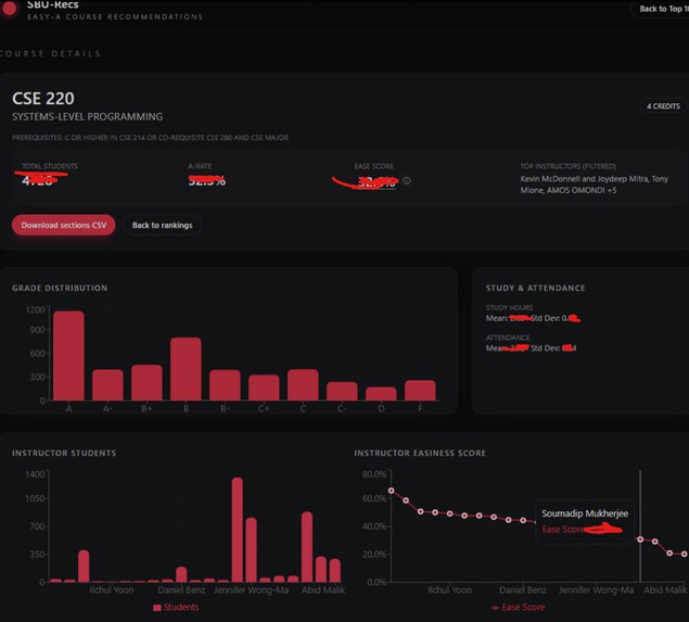 SBU-Recs – screenshot 3