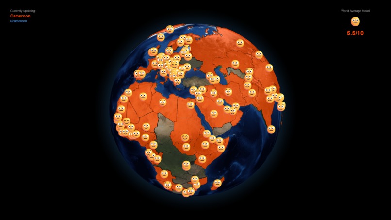 Reddit's Mood – screenshot 1