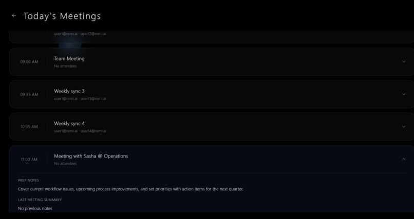 Remi – screenshot 3