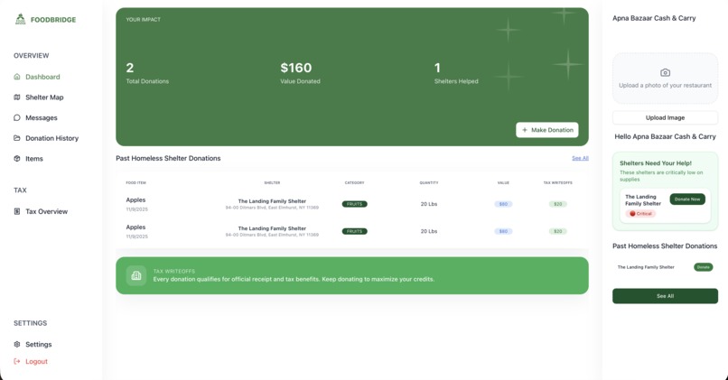 FoodBridge – screenshot 3
