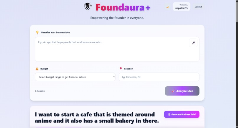 Foundaura – screenshot 1