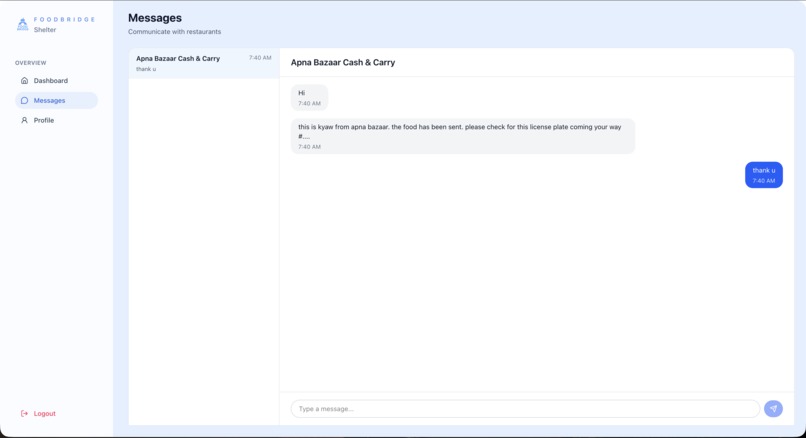 FoodBridge – screenshot 6