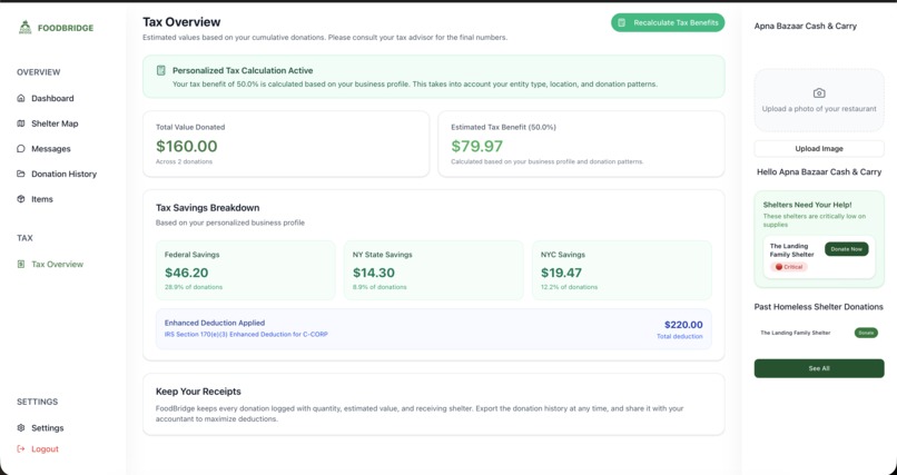 FoodBridge – screenshot 7