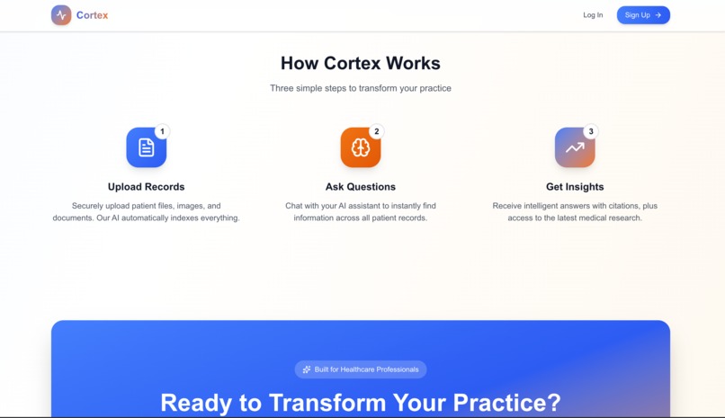 Cortex – screenshot 2