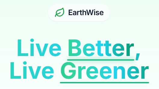 EarthWise – AI-personalized eco & wellness coach  – screenshot 1