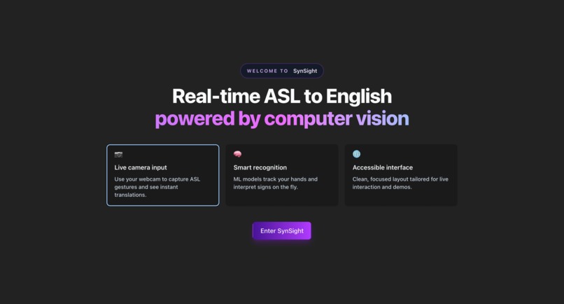 SynSight – screenshot 1
