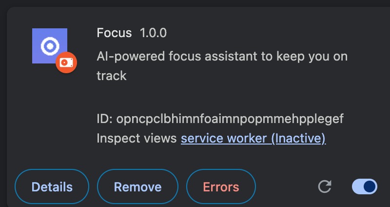 Focus – screenshot 2