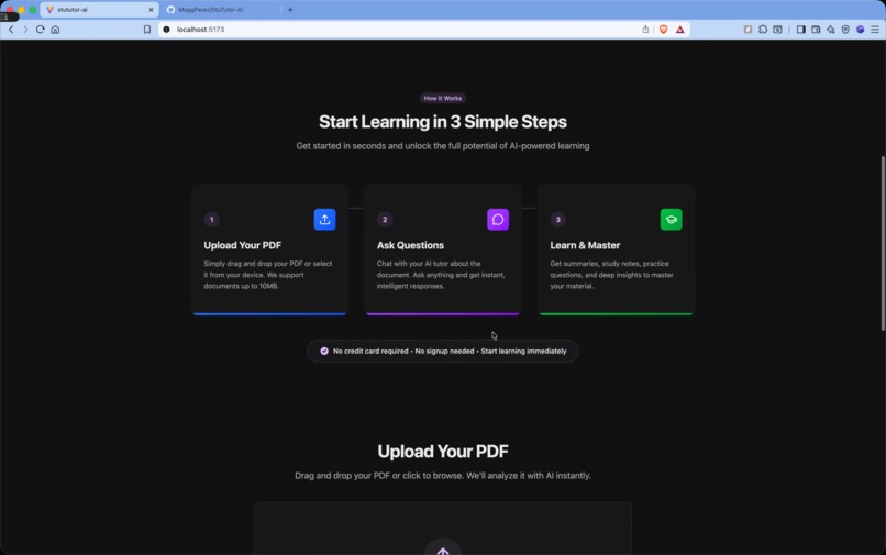 StuTutor-AI – screenshot 2