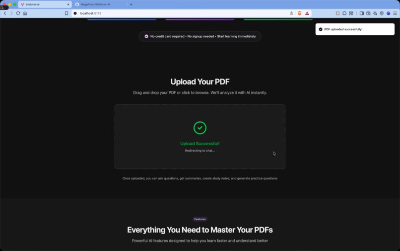 StuTutor-AI – screenshot 3