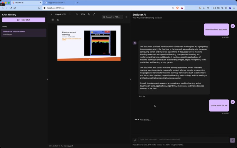 StuTutor-AI – screenshot 4