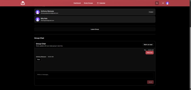 StudySpace – screenshot 2