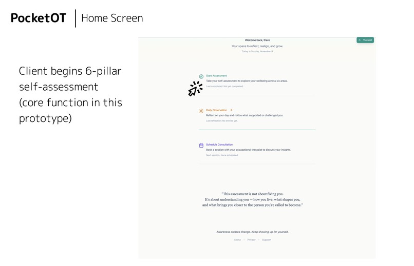 PocketOT – screenshot 2