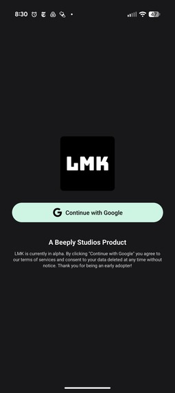 Let Me Know (LMK) – screenshot 2