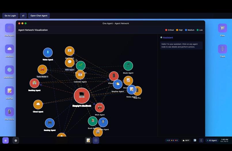 oneOS – screenshot 2